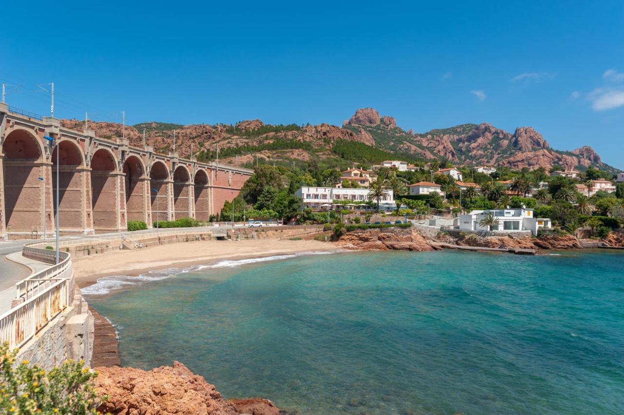 Agay Cap Esterel Village Allee Fleurs - F2 Clim Vue Golf Et Mer - Grande Terrasse Plein Sud Saint-Raphaël Zewnętrze zdjęcie